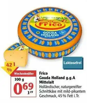 Globus Frico Gouda Holland Gga Mittelalt Angebot