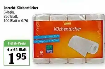 Globus Korrekt Küchentücher Angebot