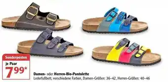 Globus Damen Oder Herren Bio-pantolette Angebot