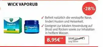 Globus Wick Vaporub Angebot