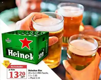 Globus Heineken Bier Angebot