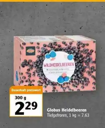 Globus Globus Heidelbeeren Angebot