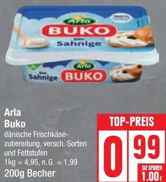 Edeka Arla Buko 200 g Becher Angebot