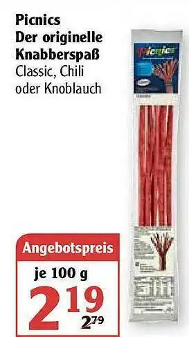 Globus Picnics Der Originelle Knabberspaß Angebot