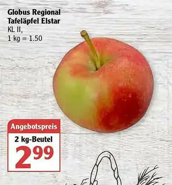 Globus Globus Regional Tafeläpfel Elstar Angebot