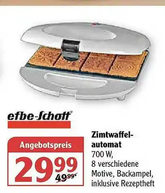 Globus Efbe-schott Zimtwaffelautomat Angebot