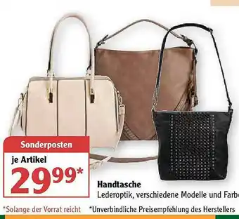 Globus Handtasche Angebot