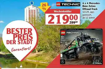 Globus 4 X 4 Mercedes-benz Zetros Offroad-truck Lego Technic Angebot