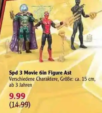 Globus Spd 3 Movie 6in Figure Ast Angebot