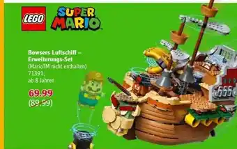 Globus Bowsers Luftschiff - Erweiterungs-set Lego Super Mario Angebot