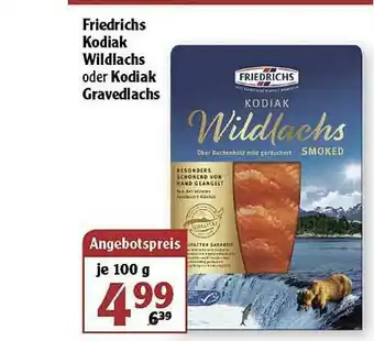 Globus Friedrichs Kodiak Wildlachs Oder Kodiak Gravedlachs Angebot