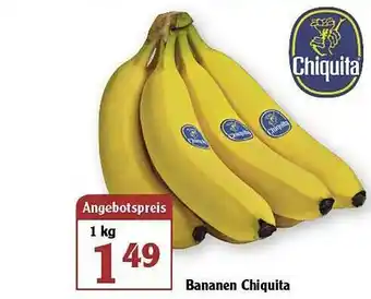 Globus Bananen Chiquita Angebot