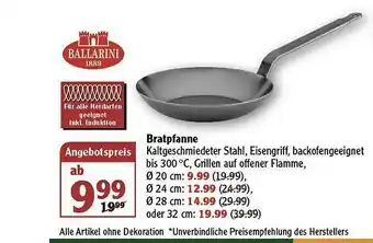 Globus Bratpfanne Angebot