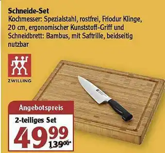 Globus Schneide-set Angebot