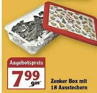 Globus Zenker Box Mit 18 Ausstechern Angebot