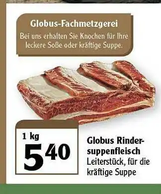 Globus Globus Rinder-suppenfleisch Angebot