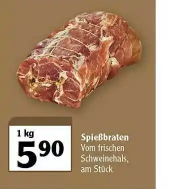 Globus Spießbraten Angebot