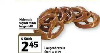 Globus Laugenbrezeln Angebot