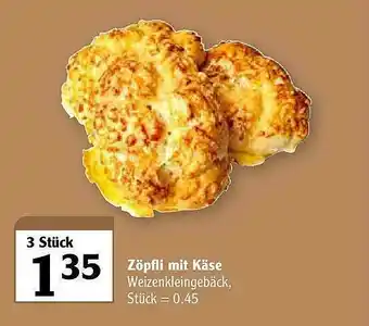 Globus Zöpfli Mit Käse Angebot