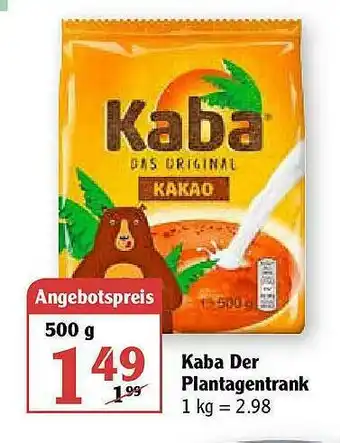 Globus Kaba Der Plantagentrank Angebot