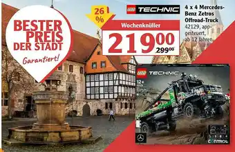 Globus 4 X 4 Mercedes-benz Zetros Offroad-truck Lego Technic Angebot