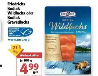 Globus Friedrichs Kodiak Wildlachs Oder Kodiak Gravedlachs Angebot