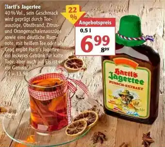 Globus Hartl's Jagertee Angebot