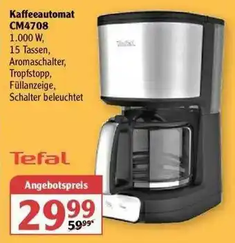 Globus Kaffeeautomat Cm4708 Tefal Angebot