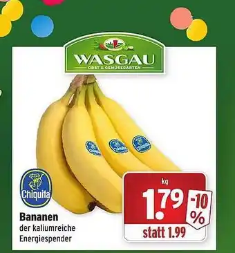 Wasgau Bananen Angebot