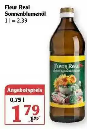 Globus Fleur Real Sonnenblumenöl Angebot