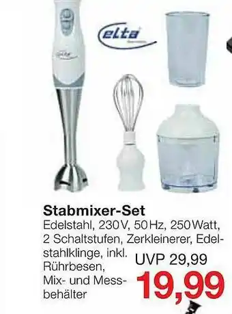 Jawoll Elta Stabmixer-set Angebot