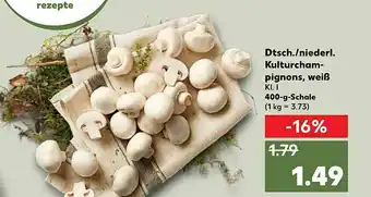 Kaufland Kulturchampignons, Weiß Angebot