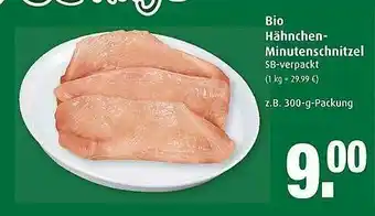 Markant Bio Hähnchen-minutenschnitzel Angebot