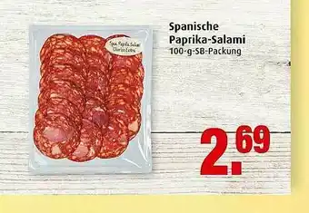 Markant Spanische Paprika-salami Angebot