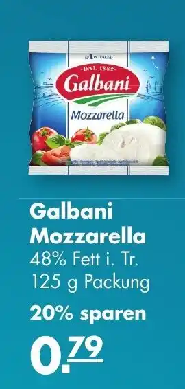 Handelshof Galbani Mozzarella 125 g Angebot