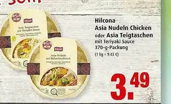 Markant Hilcona Asia Nudeln Chicken Oder Asia Teigtaschen Angebot