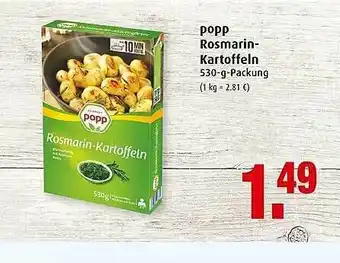 Markant Popp Rosmarin-kartoffeln Angebot