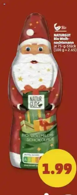 PENNY Naturgut Bio Weihnachtsmann Angebot