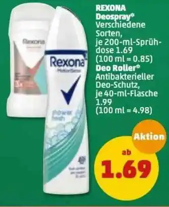 PENNY Rexona Deospray Angebot