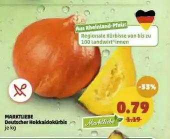 PENNY Marktliebe Deutscher Hokkaidokürbis Angebot