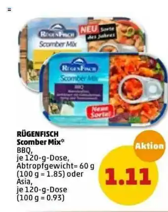 PENNY Rügenfisch Scomber Mix Angebot