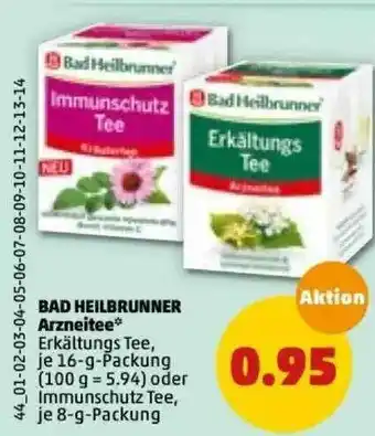 PENNY Bad Heilbrunner Arzneitee Angebot