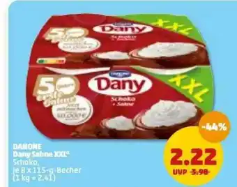 PENNY Danone Dany Sahne XXL Angebot