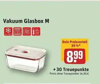 REWE Vakuum Glasbox M Angebot