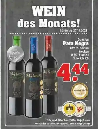 trinkgut Pata Negra Angebot