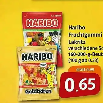 Markant Markt Haribo Fruchtgummi Lakritz Angebot