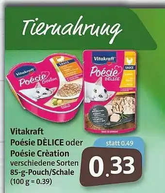 Markant Markt Vitakraft Poésie Dèlice Oder Poésie Crèation Angebot