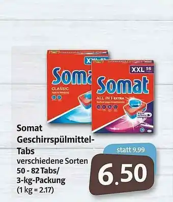 Markant Markt Somat Geschirrspülmittel Tabs Angebot