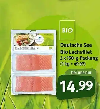 Markant Markt Deutsche See Bio Lachsfilet Angebot