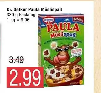 Marktkauf Dr. Oetker Paula Müslispaß Angebot